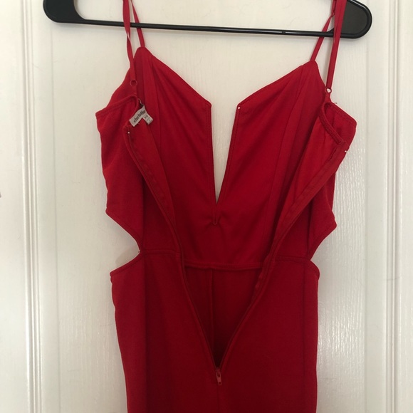 Red Jumpsuit - Picture 5 of 6